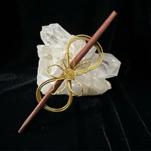 Loop hair stick