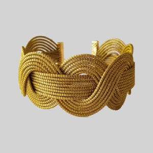 Interlaced cuff