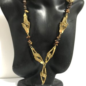 Tiger's-eye necklace